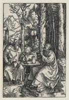 KG 00627
<br/>
De heilige Antonius bezoekt Paulus de Heremiet
<br/>
<em>Dürer, Albrecht (1471-1528)</em>